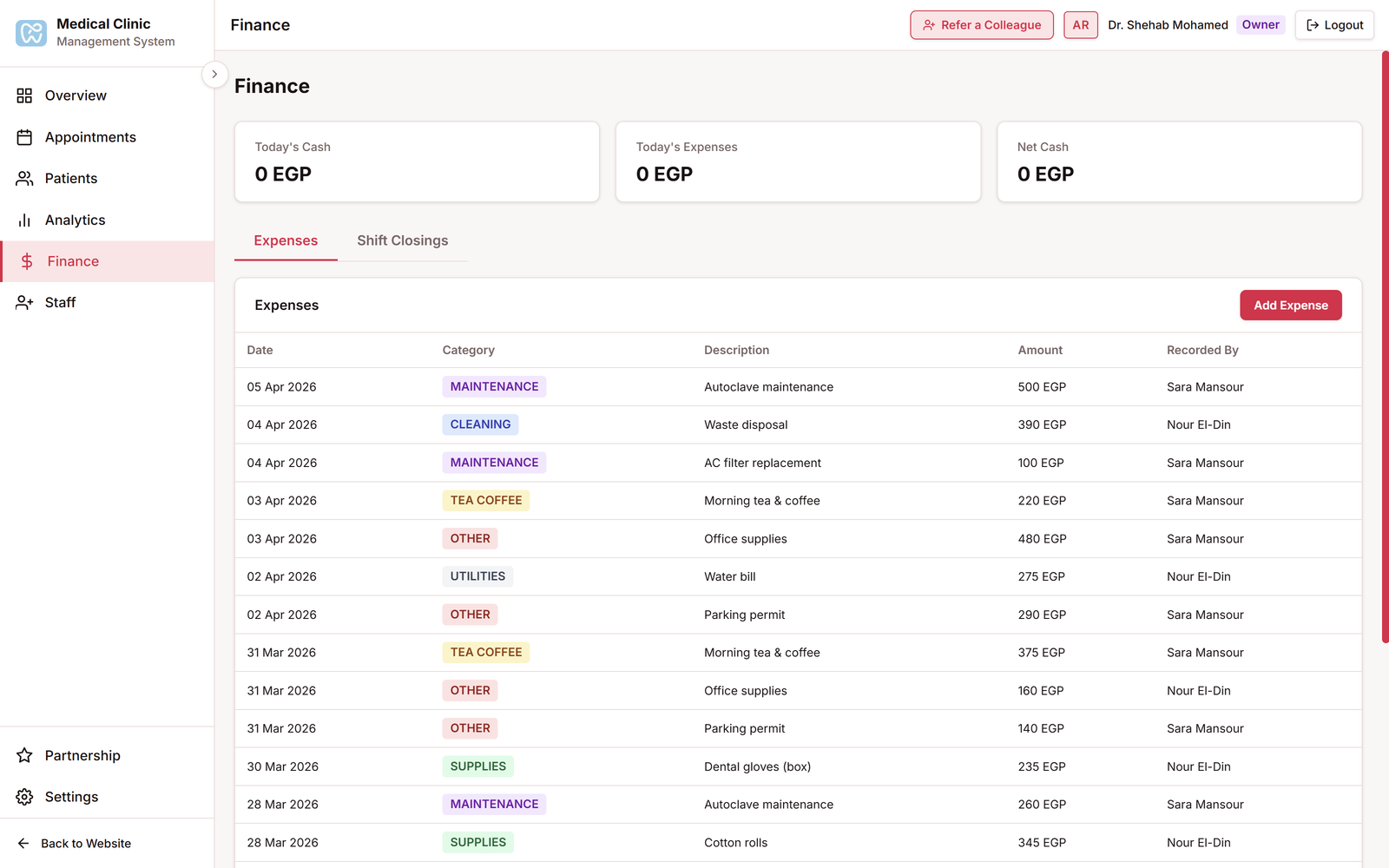 Benefits for Your Clinic